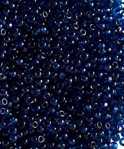 10 g 13/0 1-Cut Seed Beads Charlotte Preciosa Ornela, Dark Blue